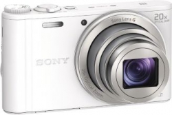 Фотоаппарат Sony Cyber-shot DSC-WX350 белый 18.2Mpix Zoom20x 3 1080p MS Pro/microSDXC CMOS Exmor R IS opt 5minF 10fr/s HDMI/WiFi/Li-Ion