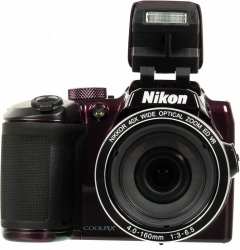 Фотоаппарат Nikon CoolPix B500 фиолетовый 16Mpix Zoom40x 3 1080p SDXC/SD/SDHC CMOS 1x2.3 1minF turLCD HDMI/WiFi