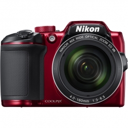 Фотоаппарат Nikon CoolPix B500 красный 16Mpix Zoom40x 3 1080p SDXC/SD/SDHC CMOS 1x2.3 1minF turLCD HDMI/WiFi