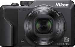 Фотоаппарат Nikon CoolPix A1000 черный 16Mpix Zoom35x 3 4K 81Mb SDXC CMOS 1x2.3 IS opt+el 1minF rotLCD TouLCD 30fr/s HDMI/EN-EL12