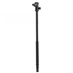 Штатив Hama Trekking Duo Carbon напольный черный карбон (1380гр.)