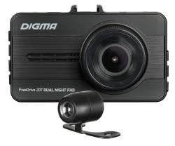 Видеорегистратор Digma FreeDrive 207 Dual Night FHD