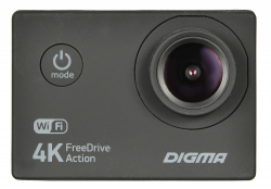 Видеорегистратор Digma FreeDrive Action 4K WiFi