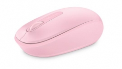 Мышь Microsoft Mobile Mouse 1850 розовый оптическая (1000dpi) беспроводная USB для ноутбука (2but)