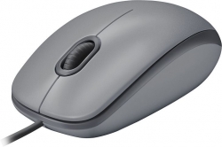 Мышь Logitech M110 серый проводная