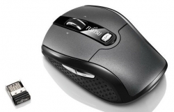 Мышь Fujitsu WI610 черный беспроводная
