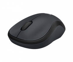 Мышь Logitech M220 темно-серый оптическая (1000dpi) silent беспроводная USB (2but)