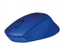 Мышь Logitech M330 Silent Plus синий беспроводная