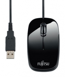 Мышь Fujitsu M420 черный проводная