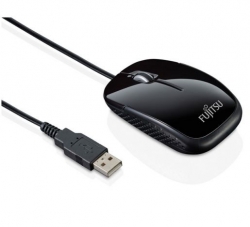 Мышь Fujitsu M420 черный проводная