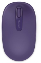 Мышь Microsoft Mobile Mouse 1850 фиолетовый оптическая (1000dpi) беспроводная USB для ноутбука (2but)