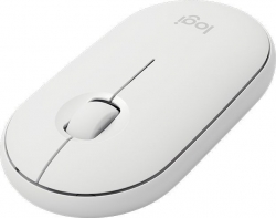 Мышь Logitech Pebble M350 белый беспроводная