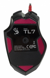 Мышь A4 Bloody TL7 Terminator черный/серый лазерная (12000dpi) USB3.0 (9but)