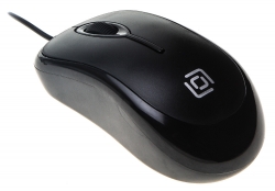 Мышь Oklick 285M черный оптическая (1000dpi) USB (2but)