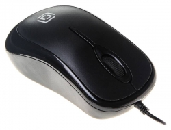 Мышь Oklick 285M черный оптическая (1000dpi) USB (2but)