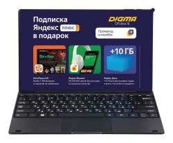 Планшет Digma CITI 11 C403T Apollo Lake N3350 (1.1) 2C/RAM4Gb/ROM64Gb 11.6 IPS 1920x1080/Windows 10/черный/1.8Mpix/1.8Mpix/BT/WiFi/Touch/microSD 12