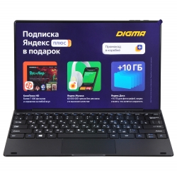 Планшет Digma CITI 11 C403T Apollo Lake N3350 (1.1) 2C/RAM4Gb/ROM64Gb 11.6 IPS 1920x1080/Windows 10/черный/1.8Mpix/1.8Mpix/BT/WiFi/Touch/microSD 12