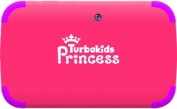Планшет Turbo TurboKids Princess SC7731C (1.2) 4C/RAM1Gb/ROM16Gb 7 IPS 1024x600/3G/Android 8.1/розовый/2Mpix/0.3Mpix/BT/GPS/WiFi/Touch/microSD 32Gb
