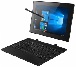 Планшет Lenovo Tablet LV 10 Celeron N4100 (1.1) 4C/RAM8Gb/ROM128Gb 10.1 IPS 1920x1200/4G/Windows 10 Professional/черный/5Mpix/2Mpix/BT/GPS/WiFi/Tou