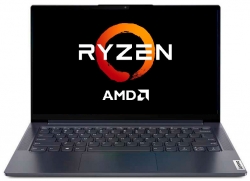 Ноутбук Lenovo Yoga Slim7 14ARE05 Ryzen 7 4700U/16Gb/SSD512Gb/AMD Radeon/14/IPS/FHD 1920x1080/Windows 10/grey/WiFi/BT/Cam