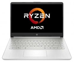Ноутбук HP 14s-fq0037ur Ryzen 3 4300U/8Gb/SSD512Gb/AMD Radeon/14/IPS/FHD 1920x1080/Windows 10/silver/WiFi/BT/Cam