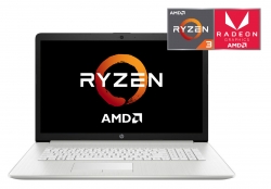 Ноутбук HP 17-ca2040ur Ryzen 3 3250U/8Gb/SSD512Gb/AMD Radeon/17.3/HD+ 1600x900/Windows 10/silver/WiFi/BT/Cam