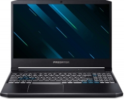 Ноутбук Acer Predator Helios 300 PH315-53-72GG Core i7 10750H/16Gb/SSD512Gb/NVIDIA GeForce RTX 2060 6Gb/15.6/IPS/FHD 1920x1080/Windows 10/black/WiF