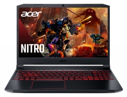 Ноутбук Acer Nitro 5 AN515-55-77QU Core i7 10750H/16Gb/SSD512Gb/NVIDIA GeForce GTX 1650 Ti 4Gb/15.6/IPS/FHD 1920x1080/Eshell/black/WiFi/BT/Cam