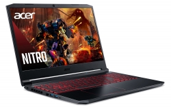 Ноутбук Acer Nitro 5 AN515-55-77QU Core i7 10750H/16Gb/SSD512Gb/NVIDIA GeForce GTX 1650 Ti 4Gb/15.6/IPS/FHD 1920x1080/Eshell/black/WiFi/BT/Cam