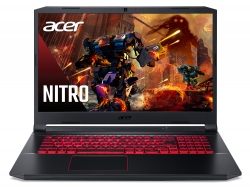 Ноутбук Acer Nitro 5 AN517-52-78J6 Core i7 10750H/16Gb/SSD512Gb/NVIDIA GeForce RTX 2060 6Gb/17.3/IPS/FHD 1920x1080/Windows 10/black/WiFi/BT/Cam/356