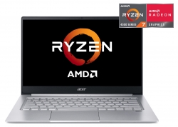 Ультрабук Acer Swift 3 SF314-42-R3YT Ryzen 7 4700U/16Gb/SSD1Tb/AMD Radeon/14/IPS/FHD 1920x1080/Eshell/silver/WiFi/BT/Cam