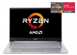 Ультрабук Acer Swift 3 SF314-42-R1AB Ryzen 5 4500U/8Gb/SSD512Gb/AMD Radeon/14/IPS/FHD 1920x1080/Windows 10/silver/WiFi/BT/Cam