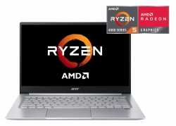 Ультрабук Acer Swift 3 SF314-42-R4RZ Ryzen 5 4500U/8Gb/SSD256Gb/AMD Radeon/14/IPS/FHD 1920x1080/Windows 10/silver/WiFi/BT/Cam