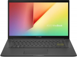 Ноутбук Asus VivoBook K413FQ-EB033T Core i5 10210U/8Gb/SSD512Gb/NVIDIA GeForce MX350 2Gb/14/IPS/FHD 1920x1080/Windows 10/black/WiFi/BT/Cam
