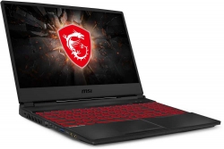 Ноутбук MSI GL65 Leopard 10SCSR-018RU Core i5 10300H/8Gb/SSD512Gb/nVidia GeForce GTX 1650 Ti 4Gb/15.6/IPS/FHD 1920x1080/Windows 10/black/WiFi/BT/Ca