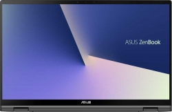 Ноутбук Asus Zenbook Flip UX463FA-AI043T Core i5 10210U/8Gb/SSD256Gb/Intel UHD Graphics/14/IPS/Touch/FHD 1920x1080/Windows 10/grey/WiFi/BT/Cam/Bag