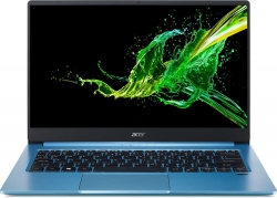Ультрабук Acer Swift 3 SF314-57-519E Core i5 1035G1/8Gb/SSD256Gb/Intel UHD Graphics/14/IPS/FHD 1920x1080/Windows 10/lt.blue/WiFi/BT/Cam