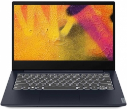 Ноутбук Lenovo IdeaPad S340-14IIL Core i5 1035G1/8Gb/1Tb/SSD128Gb/Intel UHD Graphics/14/IPS/FHD 1920x1080/Free DOS/blue/WiFi/BT/Cam