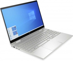 Ноутбук HP Envy x360 15-ed1018ur Core i5 1135G7/8Gb/SSD512Gb/Intel Iris Xe graphics/15.6/IPS/Touch/FHD 1920x1080/Windows 10/silver/WiFi/BT/Cam