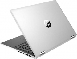 Ноутбук HP Pavilion x360 14-dw1006ur Core i3 1115G4/8Gb/SSD256Gb/Intel UHD Graphics/14/IPS/Touch/FHD 1980x1080/Free DOS 3.0/silver/WiFi/BT/Cam