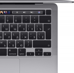 Ноутбук Apple MacBook Pro M1/8Gb/SSD512Gb/13.3/IPS 2560x1600/Mac OS/grey space/WiFi/BT/Cam