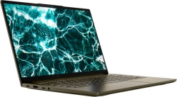 Ультрабук Lenovo Yoga Slim7 14ITL05 Core i7 1165G7/16Gb/SSD512Gb/Intel Iris Xe graphics/14/IPS/FHD 1920x1080/Windows 10/d.green/WiFi/BT/Cam