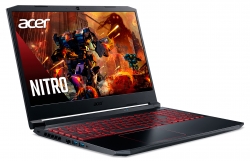 Ноутбук Acer Nitro 5 AN515-55-52WF Core i5 10300H/8Gb/SSD512Gb/NVIDIA GeForce GTX 1650 Ti 4Gb/15.6/IPS/FHD 1920x1080/Windows 10/black/WiFi/BT/Cam
