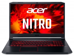 Ноутбук Acer Nitro 5 AN517-52-5600 Core i5 10300H/8Gb/SSD512Gb/NVIDIA GeForce GTX 1660 Ti 6Gb/17.3/IPS/FHD 1920x1080/Windows 10/black/WiFi/BT/Cam/3