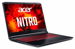 Ноутбук Acer Nitro 5 AN517-52-5600 Core i5 10300H/8Gb/SSD512Gb/NVIDIA GeForce GTX 1660 Ti 6Gb/17.3/IPS/FHD 1920x1080/Windows 10/black/WiFi/BT/Cam/3