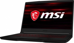 Ноутбук MSI GF63 Thin 9SCSR-1027XRU Core i5 9300H/8Gb/1Tb/SSD128Gb/NVIDIA GeForce GTX 1650 Ti MAX Q 4Gb/15.6/IPS/FHD 1920x1080/Free DOS/black/WiFi/
