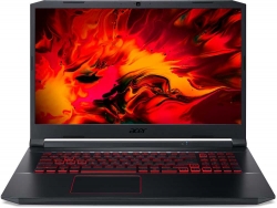 Ноутбук Acer Nitro 5 AN517-52-57Z1 Core i5 10300H/8Gb/SSD512Gb/NVIDIA GeForce GTX 1660 Ti 6Gb/17.3/IPS/FHD 1920x1080/Eshell/black/WiFi/BT/Cam/3560m
