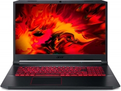 Ноутбук Acer Nitro 5 AN517-52-57Z1 Core i5 10300H/8Gb/SSD512Gb/NVIDIA GeForce GTX 1660 Ti 6Gb/17.3/IPS/FHD 1920x1080/Eshell/black/WiFi/BT/Cam/3560m