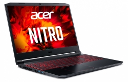 Ноутбук Acer Nitro 5 AN515-55-51L7 Core i5 10300H/8Gb/SSD512Gb/NVIDIA GeForce GTX 1650 Ti 4Gb/15.6/IPS/FHD 1920x1080/noOS/black/WiFi/BT/Cam