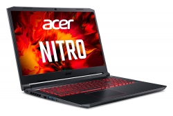 Ноутбук Acer Nitro 5 AN517-52-77M3 Core i7 10750H/16Gb/1Tb/SSD256Gb/NVIDIA GeForce GTX 1660 Ti 6Gb/17.3/IPS/FHD 1920x1080/Eshell/black/WiFi/BT/Cam/
